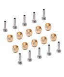 Dymoece Bicycle Brake Olive and Brass Connecting Insert Kit for Shimano BH59 BH90 Avid Sram Bike Hydraulic Disc Brake Hose - Buy Online on SooperMarket.com