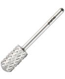 Pana 3/32" Safety Nail Carbide - Smooth Round Top Large Barrel Head for Electric Dremel Drill Machine - Grit Size: (4XC, 3XC, 2XC, XC, C, M, F, XF) (4 Extra Coarse (4XC) SILVER) 4X Coarse Large Barrel - Silver - Buy Online on SooperMarket.com