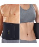 Bracoo Waist Trimmer Wrap Sauna Belt for Men & Women - Large-X-Large Abdominal Trainer for Increased Core Stability - Buy Online on SooperMarket.com