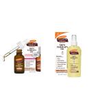 Palmers Cocoa Butter Facial Oil & Body Oil Set for Deep Moisturizing Therapy - 1oz Face Oil & 5.1oz Body Oil Blend - Buy Online on SooperMarket.com