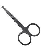 Bartscher Men's Nasal & Ear Hair Scissors - Stainless Steel Rounded Tip for Safe & Precise Grooming - Buy Online on SooperMarket.com