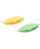 Set of 2 Clover Tatting Shuttles Arts Supplies - Pink & Blue - 6x3x0.5 - Buy Online on SooperMarket.com