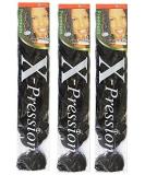 X-pression Ultra Braid Artificial Hair Extension #1B Approx. 210cm (3 PCS OFFER) Natural Black 210 cm (Pack of 3) - Buy Online on SooperMarket.com