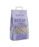 KatKin Scoop Tofu Litter - 100% Biodegradable Non-Tracking Cat Litter (1x2.4kg) | Eco-Friendly Planet-Saving Clumping Litter for Kittens and Cats - Buy Online on SooperMarket.com