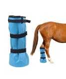 COMFPET Hoof Soaking Boot for Horse Hoof Care - White Line Disease, Thrush, Abscess Treatment - Blue, 1 Piece - Buy Online on SooperMarket.com