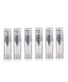 erioctry 5 ml Airless Pump Bottle-Empty Refillable Airless Vacuum Pump Cream Lotion Bottle Travel Bottles Toiletries Liquid Container for Cosmetics Makeup Pack of 6 Transparent - Buy Online on SooperMarket.com