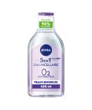 Nivea Calming Micellar Water for Sensitive Skin | Gentle Make-Up Remover & Facial Cleanser (400ml) - Perfume-Free Enriched with Micelles & Amino Acids - Buy Online on SooperMarket.com