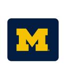 University of Michigan V2 Mousepad - Classic V3 | Officially Licensed Merchandise - Buy Online on SooperMarket.com