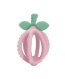 Itzy Ritzy Silicone Teething Ball & Training Toothbrush - BPA-Free Bitzy Biter Lemon-Shaped Teething Toy for Babies - Pink Lemonade - Buy Online on SooperMarket.com
