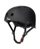 JBM Skateboard Helmet for Adults Skate Helmet Adult Skateboard Helmets Adult Skateboarding Helmet Youth Scooter Helmets Child Skating Helmets for Multi-Sports Roller Skate Inline Skating Longboard Black Large - Buy Online on SooperMarket.com