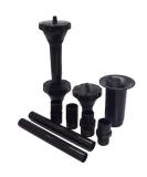 TOSSPER Fountain Pump Nozzle Set Multifunction Plastic Waterfall Garden Spray for Pool Pond Fountain Submersible Pump - Buy Online on SooperMarket.com