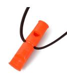 ACME double tone whistle No. 641 with FREE leather whistle band (60 mm No. 641 DG Orange) 60 mm (No. 641) DG Orange/bright orange - Buy Online on SooperMarket.com