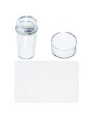 Cetornie Clear Silicone Jelly Stamper with Scraper - Nail Art Stamping Tool - Buy Online on SooperMarket.com