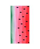 Watermelon Beach Towel 24x48 - Lightweight Microfiber Towel for Kids, Girls, and Women - Quick Dry, Sand-Free - Red Watermelon Design - Ideal for Swim, Bath, Pool, Beach - Clearance Sale - Buy Online on SooperMarket.com