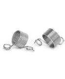 JOYUETLAN Stainless Steel Yarn Guide Knitting Thimble - 2 Piece Set for Crafts - Knitting Accessories Tool - Buy Online on SooperMarket.com