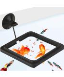 SunGrow Feeding Ring for Goldfish & Small Fish - Floating Food Square | Perfect for Flakes | 1 Piece - Buy Online on SooperMarket.com