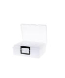 IDekooror 5x7 Photo Case - Clear Photo Box Storage and Craft Keeper | 18 Inner Photo Organizers for Greeting Cards | Extra Large Size - Buy Online on SooperMarket.com