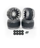 IWONDER Cloud Wheel 105mm Discovery Electric Skateboard Wheels Patented Damping Foam Core All Terrain Off Road 78A Translucent Urethane Longboard Wheels(Not Applicable to Hub Motor Obsidian black - Buy Online on SooperMarket.com