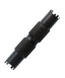 Real Avid Front Sight Adjuster: universal tool for adjusting A1 and A2 Type Front Sights (4-prong and 5-prong BUIS), Black/Tan - Buy Online on SooperMarket.com