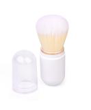 Retractable Travel Makeup Brush - Mini Capsule Kabuki Brush for Liquid Foundation Powder & Cream - Ideal for On-the-Go Beauty - Buy Online on SooperMarket.com