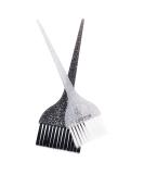 Colortrak Galaxy Glitter 2 Piece Hair Brush Set for Highlighting and Coloring Hair Sections  Includes 2.5 Inch Wide Celestial Glow Soft Bristle Brush  3 Inch Wide Meteor Shower Stiff Bristle Brush - Buy Online on SooperMarket.com
