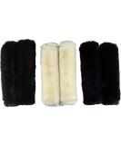 Cameo Equine Synthetic Fleece Cheekpieces - Keep Your Horse Focused Cream One Size - Buy Online on SooperMarket.com