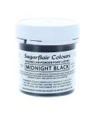 Sugarflair Midnight Black Edible Lustre Power Pump - 25g | Food Colouring Dust for Eye-Catching Paint Effect - Buy Online on SooperMarket.com