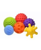 Fancy Baby Sensorik Balls - Baby Toys from 0 3 6 8 months gripping ball for babies multi -textured motor toys massage balls PEKIP toys baby ball tactiliki_multisize - Buy Online on SooperMarket.com