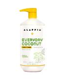 Alaffia Everyday Coconut Conditioner Normal to Dry Hair Purely Coconut 32 fl oz (950 ml) - Buy Online on SooperMarket.com