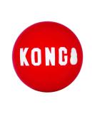 KONG - Signature Balls - 2 Pack Durable Ball for Chasing and Retrieving - For Medium Dogs Red M - Buy Online on SooperMarket.com
