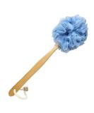 RASDDER Loofah on a Stick, Loofah Back Scrubber for Shower, Bath Sponge with Handle, PE Soft Mesh Lufas, Exfoliating Luffa for Men and Women A-Blue - Buy Online on SooperMarket.com