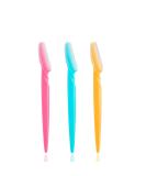 Soft N Style Ladies Eyebrow Grooming Razors - Set of 3 Multicolor Shavers for Perfect Eyebrows | International Shipping - Buy Online on SooperMarket.com