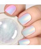 PrettyDiva Mermaid Chrome Nail Powder - White Pearl Chrome Nails Powder Aurora Iridescent Powder Pigment for Nails, Opal Pearl Mica Powders Sunset Chameleon Chrome Nail Powder Manicure Pigment - Buy Online on SooperMarket.com