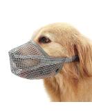 Adjustable Breathable Mesh Dog Muzzle - Black XS | Comfortable & Safe Muzzle for Dogs - Buy Online on SooperMarket.com