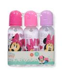 Disney Cudlie Minnie Mouse Baby Girl 3 Pack 9oz Bottles with Hearts & Minnie Print - Buy Online on SooperMarket.com