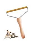Amazeclick Pack of 1 Pet Hair Remover Wooden Dog Hair Remover Roller Resuable Lint Remover For Cats & Dogs Portable Fabric Shaver for Clothes Carpet & Rugs - Buy Online on SooperMarket.com