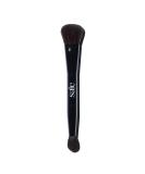 Saie The Double Brush | Multi-Use Dual Ended Makeup Brush for Highlighting Contouring & Concealing | Vegan & Cruelty-Free Face Brush - Buy Online on SooperMarket.com