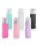 Buy AUPTIG Silicone Travel Bottles Set - 90ml 6PCS Reusable Travel Containers for Toiletries Shampoo & Conditioner - Perfect for International Travel - Buy Online on SooperMarket.com