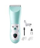Ultra Quiet Baby Hair Clipper - Cordless Waterproof Rechargeable Trimming with Cartoon Design & 2 Guide Combs - Buy Online on SooperMarket.com