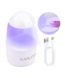 Saviland Mini Nail Lamp Portable UV Light for Quick Nail Drying | Gel Nail Polish Curing for Salon Quality Manicures at Home - Buy Online on SooperMarket.com