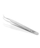 Otto Herder Teck Zucket - Premium Curved Stainless Steel Tweezers for Ticks & Splinters in Dogs & Cats | 11.5 cm | International Shipping Available - Buy Online on SooperMarket.com