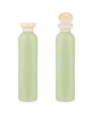 WLLHYF Squeeze Bottles 2 Pack 260 ML Refillable Plastic Travel Containers Empty Bottles With Disc Top Flip Cap Travel Accessories for Shampoo Creams Lotion Conditioner 260ML Green - Buy Online on SooperMarket.com
