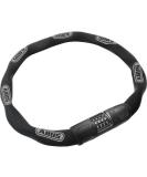 Abus chain lock 8808c - stable numerical lock made of specially hardened steel - easy -to -read numbers with the top - Abus security level 9 black 85 cm single - Buy Online on SooperMarket.com