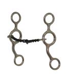 Diamond R 5/16in Junior Cowhorse Twist Snaffle Bit - Quality Horse Bit for Junior Riders - Buy Online on SooperMarket.com