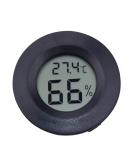 IPLUSMILE 5ST CELSIUS Repticip Terrarium Accessories | Round Moisture & Temperature Display | Glass Minitians for Reptiles | 4.5x1.5cm Black - Buy Online on SooperMarket.com
