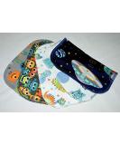 Set of 5 Little Monster Printed Flannel 8x8 Inch 1 Ply Wipes - Buy Online on SooperMarket.com