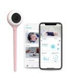 Lollipop Baby Monitor (Cotton Candy) - Contactless Breathing & Crying Monitoring - WiFi Smart AI Camera - Buy Online on SooperMarket.com