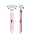 Nykaa Naturals Green Jade Vibrating Face Roller - Tone Muscles Reduce Eye Bags Prevent Acne & Dark Circles - 1 pc - Buy Online on SooperMarket.com
