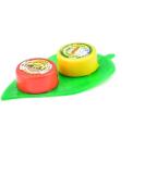 Gopuram Turmeric Powder and KumKum Leaf Set - Ideal for Hindu Pooja Indian Rituals Traditional Occasions and Religious Activities - Buy Online on SooperMarket.com