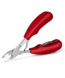 URAQT Precision Toenail Clippers - Heavy Duty Stainless Steel Cutter for Thick Nails with Protective Cover - Buy Online on SooperMarket.com